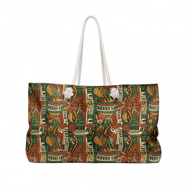 African pattern on a bag